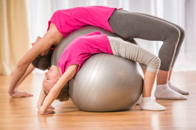 Pilates infantil y para adolescentes